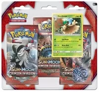 Pokémon Sun and Moon - Crimson Invasion 3 Pack Blister - promo Decidueye
