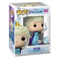 Vynilová figurka Disney 100 POP! - Elsa - Diamantová edice