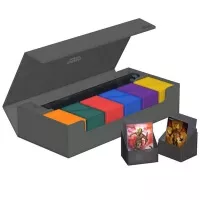 Krabice na karty Ultimate Guard Superhive 550+ XenoSkin Monocolor - ukázka plnění