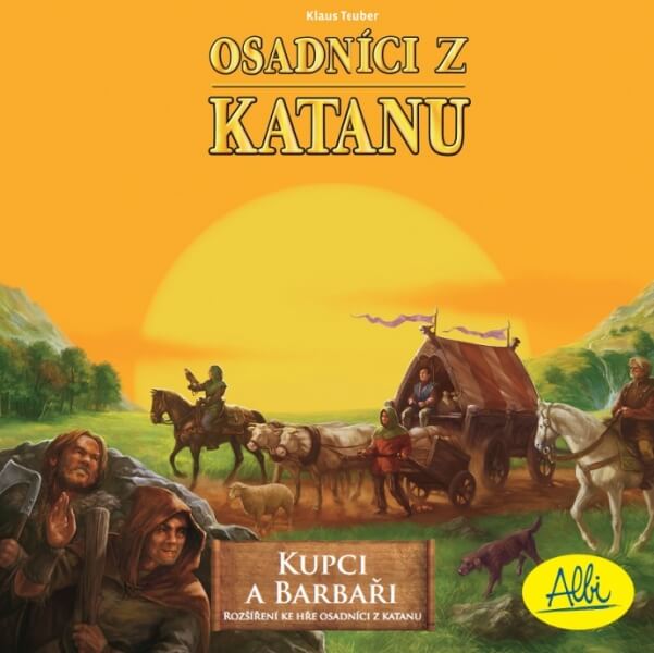 Dosková hra Osadníci z Katanu - Kupci a barbaři v češtině