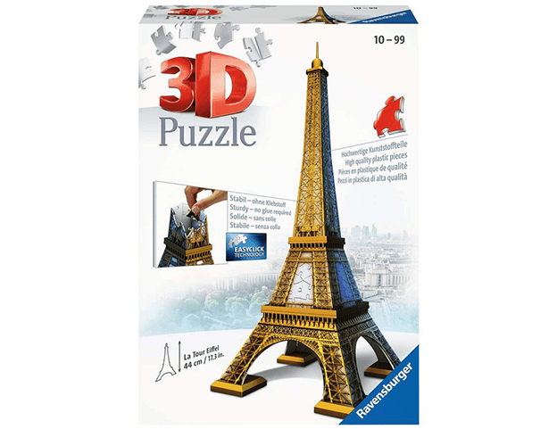 3D Puzzle Ravensburger Eiffelova veža 216 dielikov