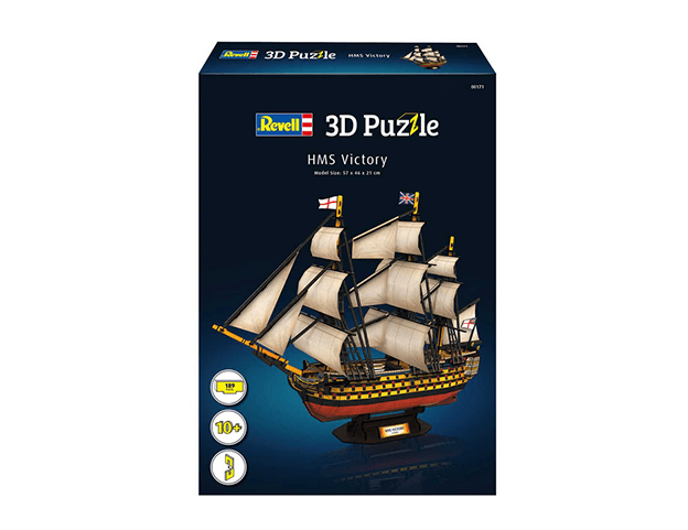 3D Puzzle Revell - Loď HMS Victory - 189 dielikov