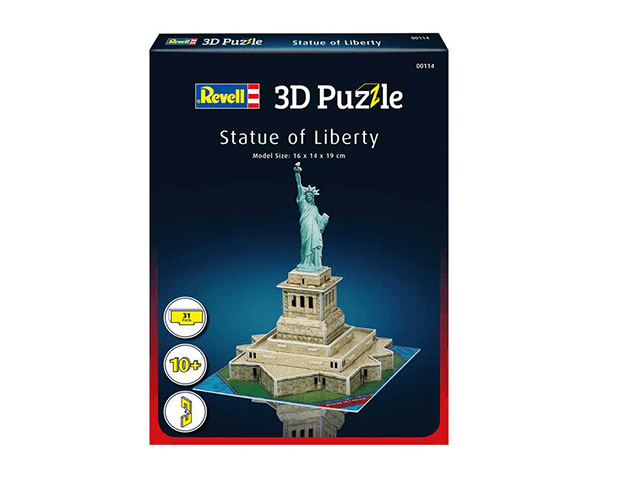 3D Puzzle Revell - Socha slobody - 31 dielikov