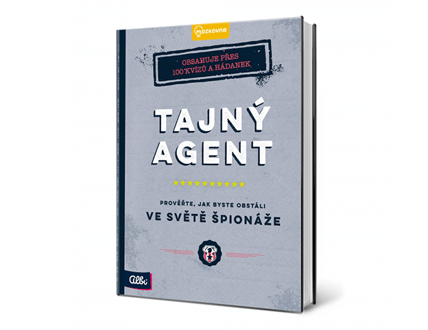 Kniha Tajný agent - Mozkovna (česky)