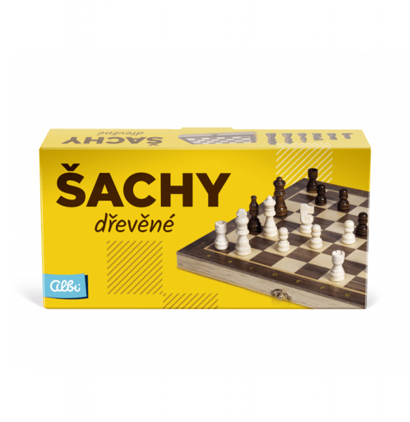 Šach - drevené