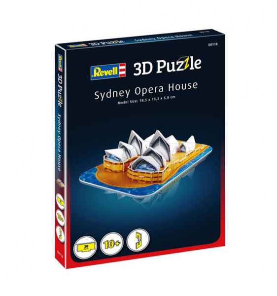 3D Puzzle Revell - Opera Sydney - 30 dielikov