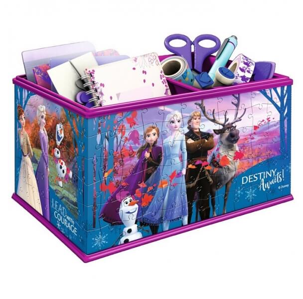 3D Puzzle Úložný box Ľadové kráľovstvo - 216 dielikov