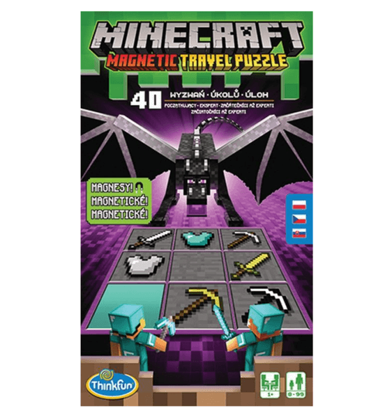 ThinkFun Minecraft - Magnetická cestovná hra 