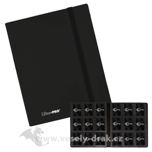 Album na karty Ultra Pro - Eclipse Pro-Binder A4 na 360 kariet Jet Black