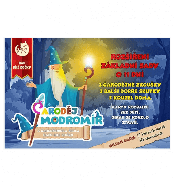 Čaroděj Modromír - rozširenie
