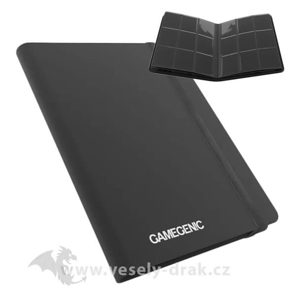 Album na karty Gamegenic Casual 18-Pocket Black - 2. akosť