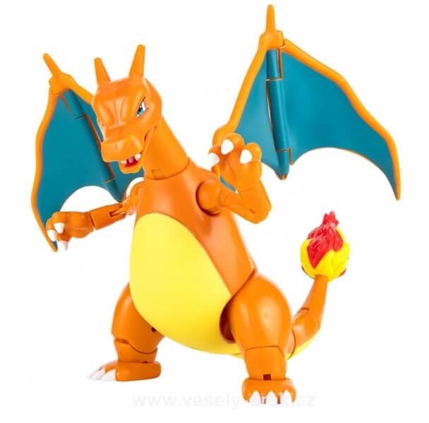 Pokémon akční figurka Charizard 15 cm (interaktívni)