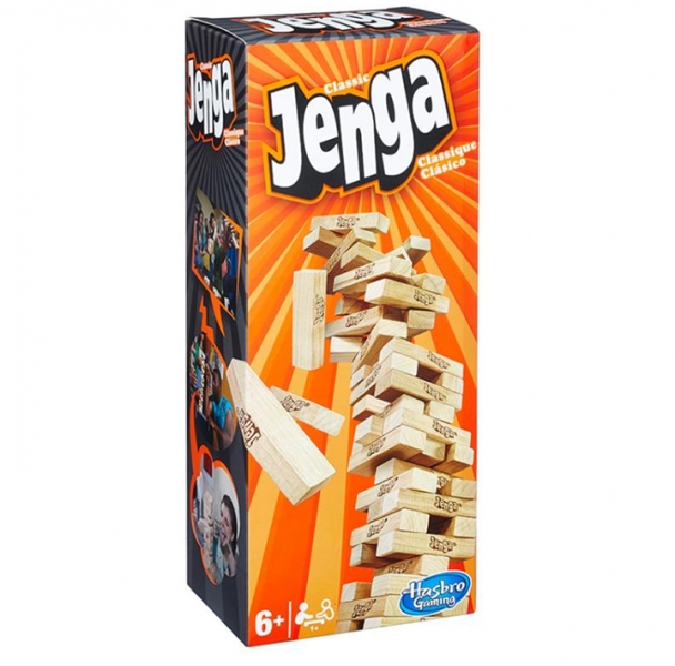 Jenga prírodná veža (Hasbro)