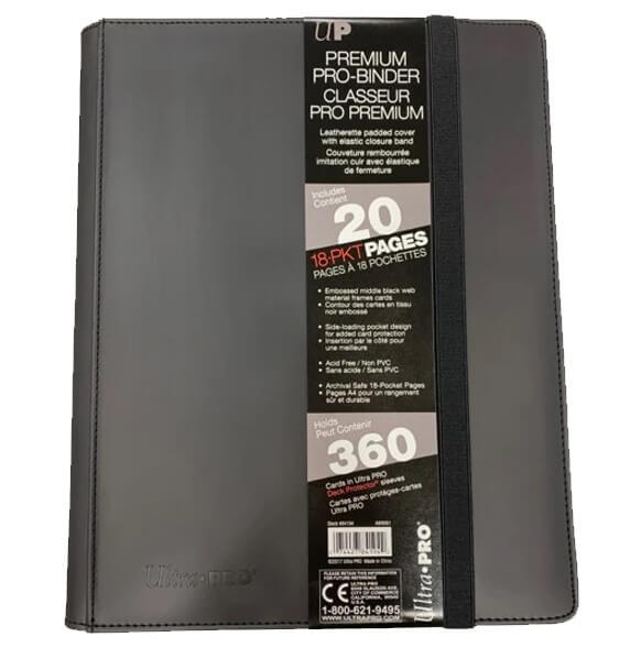 Album na karty Ultra Pro - Pro-Binder Premium na 360 kariet Black