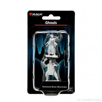 Magic The Gathering nenafarbené miniatúry - Ghouls