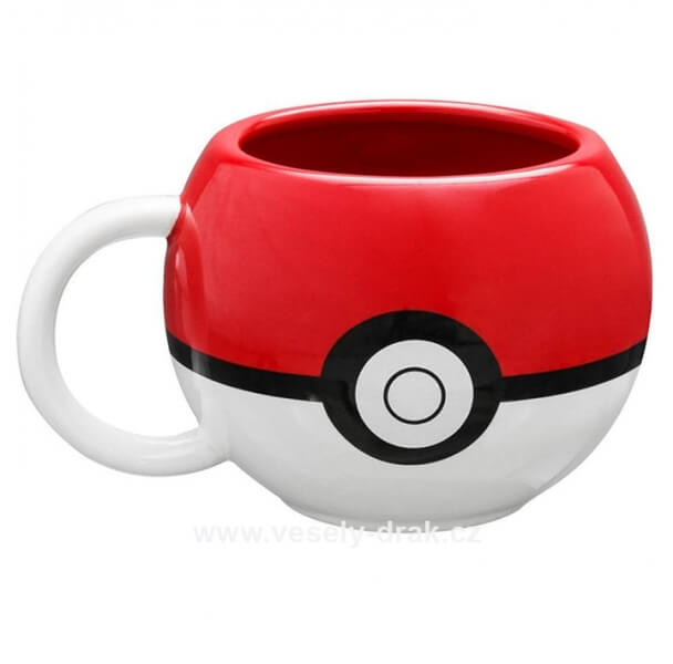 Pokémon hrnček - Poké Ball 3D - 2. akosť