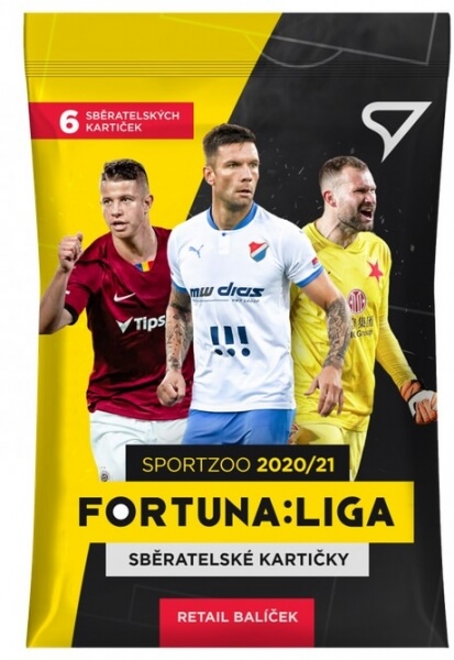 Futbalové karty Fortuna Liga 2020-21 Retail Balíček 1. seria