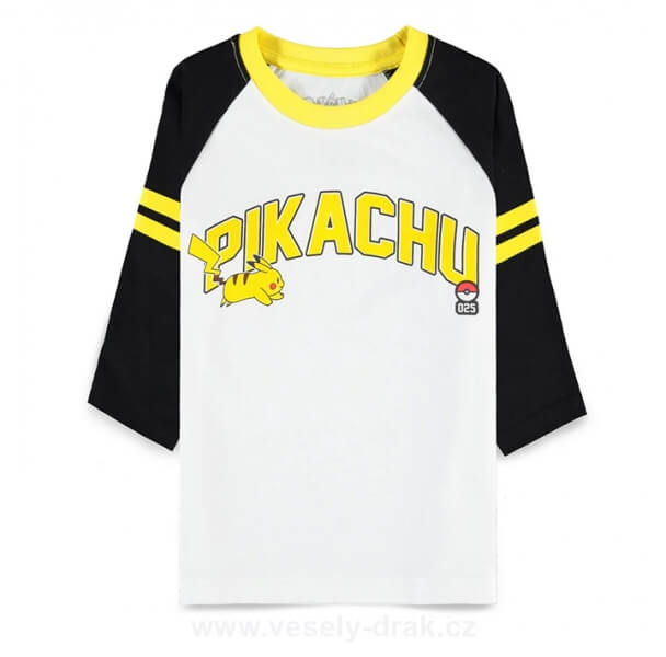 Dievčenské Pokémon tričko Running Pikachu