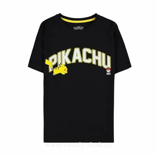 Dámske Pokémon tričko Running Pikachu