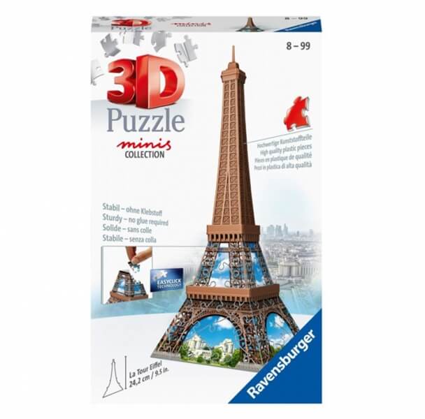 3D Puzzle Eiffelova veža Mini - 54 dielikov