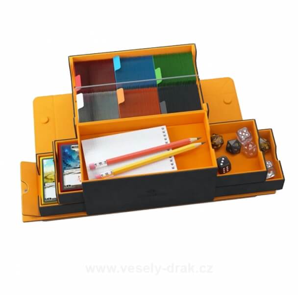 Škatule na karty a príslušenstvo Gamegenic - Games 'Lair 600+ Black/Orange