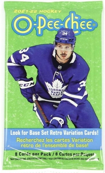 2021-2022 Upper Deck O-Pee-Chee Gravity feed balíček 