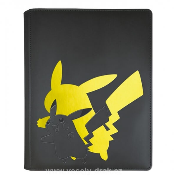 Pokémon: A4 album na 360 karet - Elite Series Pikachu (foilové) - 2. akosť