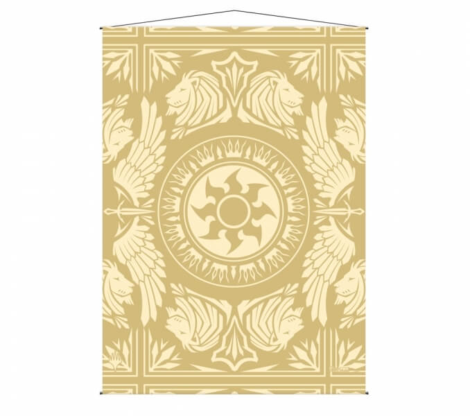Plátno na stenu Magic: The Gathering - Mana 7 Wall Scroll Plains