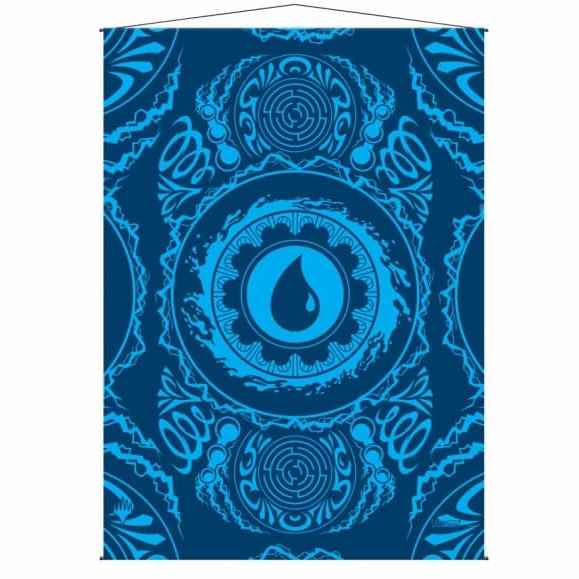 Plátno na stenu Magic: The Gathering - Mana 7 Wall Scroll Island