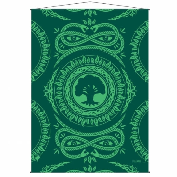 Plátno na stenu Magic: The Gathering - Mana 7 Wall Scroll Forest
