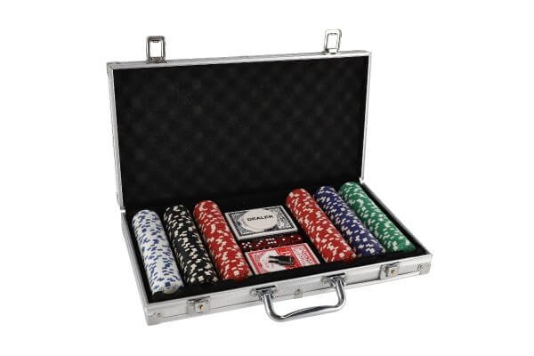 Poker set v hliníkovom kufríku - 300 ks žetónov