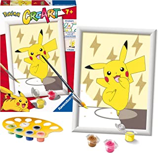 Pokémon maľovanie podľa čísel - Pikachu