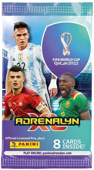 Panini World Cup Katar 2022 - booster futbalové karty
