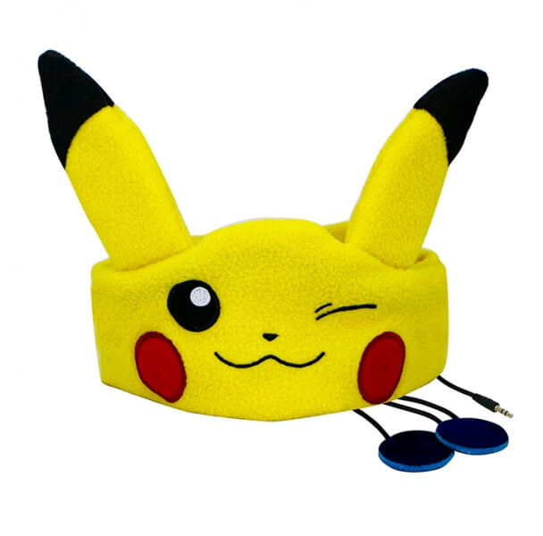Pokémon slúchadlá pre deti - čelenka Pikachu