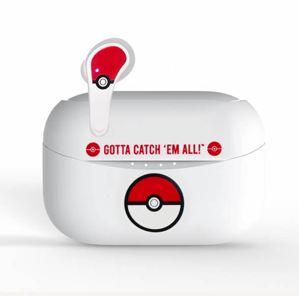 Pokémon slúchadlá bezdrôtové - Poké Ball
