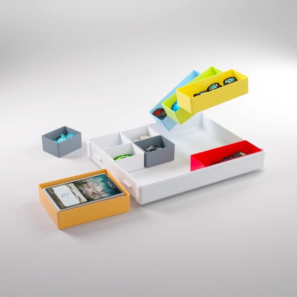 Krabice na herné príslušenstvo Gamegenic - Token Silo Convertible White/Multicolor