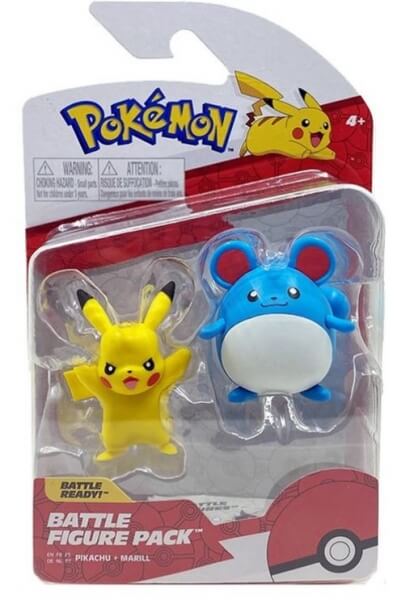 Pokémon akčné figúrky Marill a Pikachu 5 cm