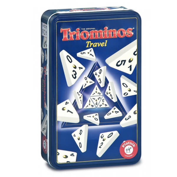 Triominos Travel - hra v plechovke