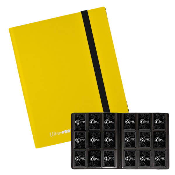 Album na karty Ultra Pro - Eclipse Pro-Binder A4 na 360 kariet Lemon Yellow