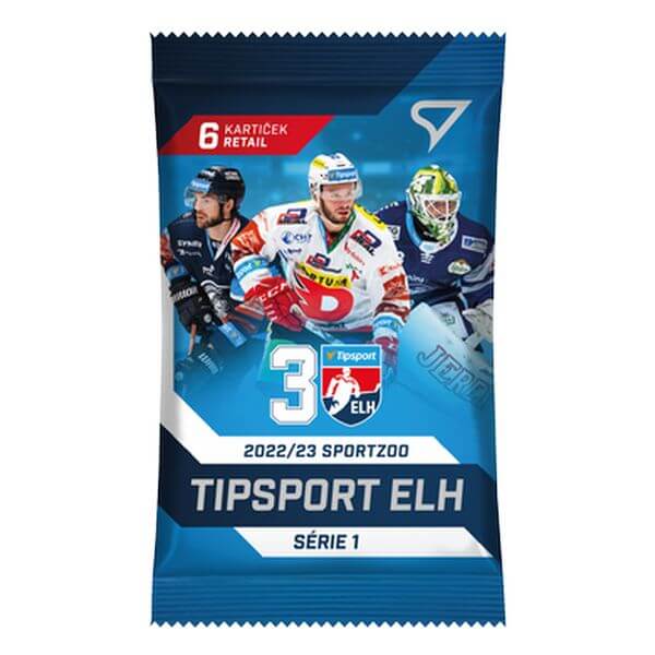 Hokejové karty Tipsport ELH 22/23 Retail balíček 1. séria