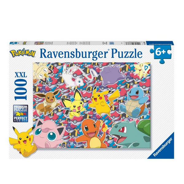 Puzzle Pokémon XXL Ravensburger - 100 dielikov