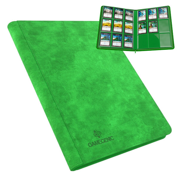 Album na karty Gamegenic Zip-Up 18-Pocket Green