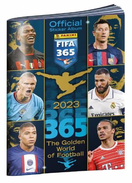 Futbalový album na samolepky Panini FIFA 365 2022/2023 Adrenalyn