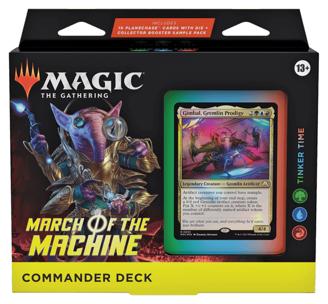 Magic the Gathering March of the Machine Commander - Tinker Time