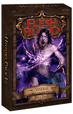 Flesh and Blood TCG - History Pack 1 Blitz Deck Viserai