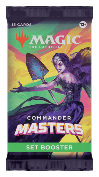 Magic the Gathering Commander Masters Set Booster