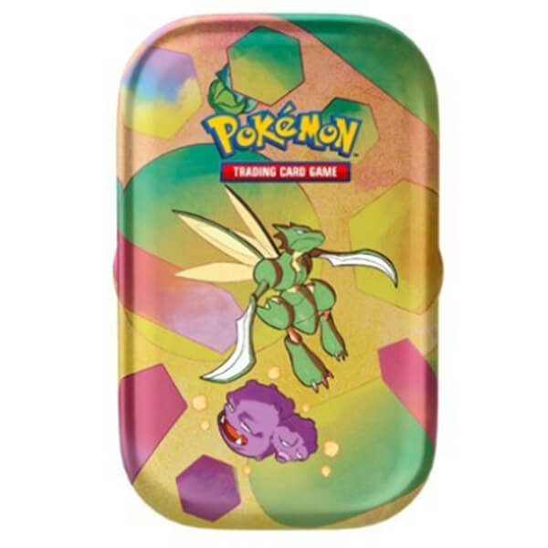 Pokémon Scarlet & Violet 151 Mini Tin - Scyther & Weezing 