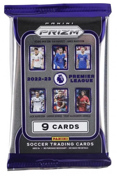 2022-2023 Prizm Breakaway Premier League Hobby Balíček - futbalové karty