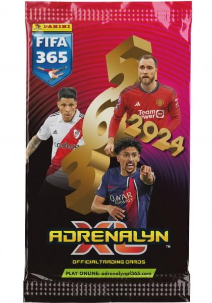 Futbalové karty Panini FIFA 365 2023/2024 Adrenalyn - balíček