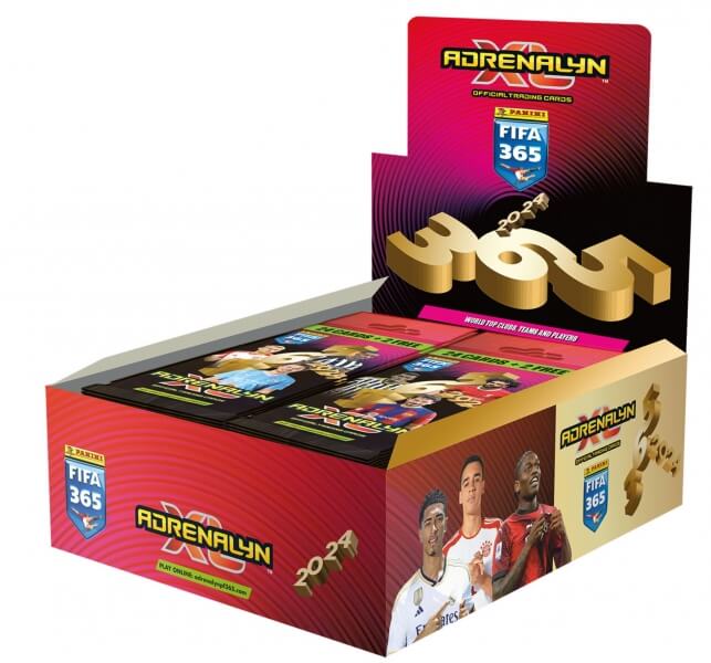 Futbalové karty Panini FIFA 365 2023/2024 Adrenalyn - Fat Pack Box